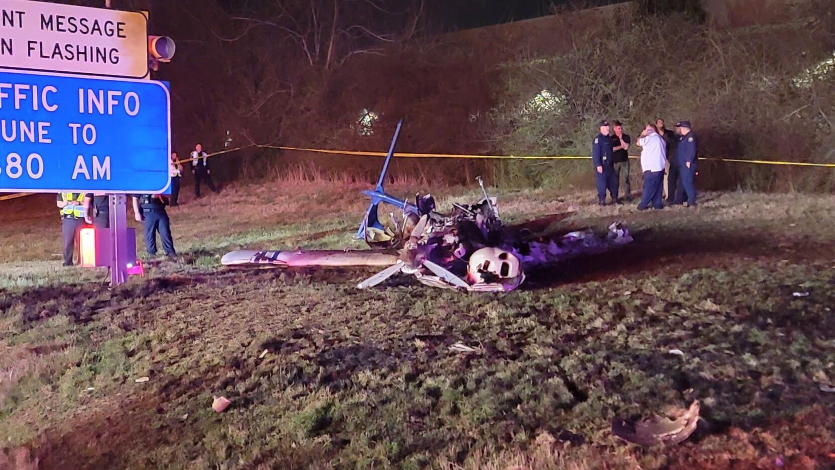 Fiery crash of small plane along Nashville highway kills Canadian parents and their 3 children